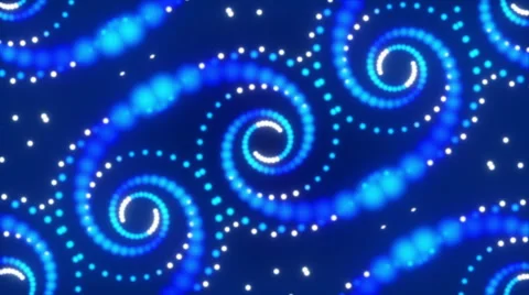 Dark blue abstract background and particles, loop Stock Footage 66303336