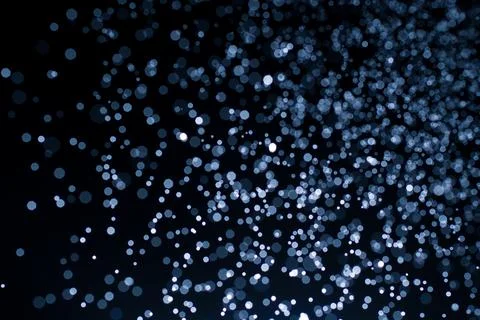 Dark blue abstract background with bokeh. Colorful twinkling lights bokeh lig 스톡 사진
