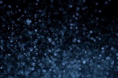 Dark blue abstract background with bokeh. Colorful twinkling lights bokeh lig 스톡 사진