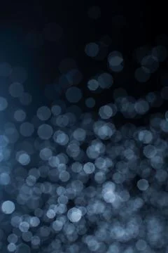 Dark blue abstract background with bokeh. Colorful twinkling lights bokeh lig 스톡 사진