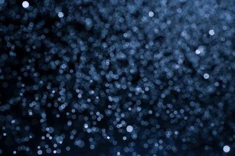 Dark blue abstract background with bokeh. Colorful twinkling lights bokeh lig 스톡 사진