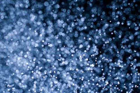 Dark blue abstract background with bokeh. Colorful twinkling lights bokeh lig 스톡 사진