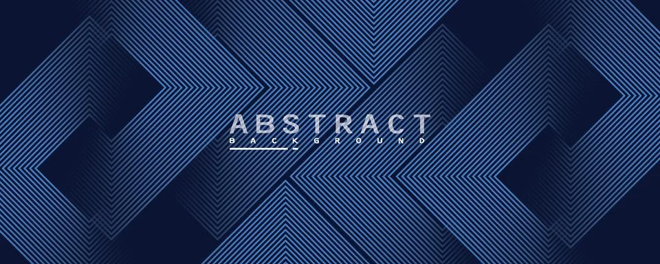 Dark blue abstract background with geometric lines and shapes featuring a 스톡 일러스트