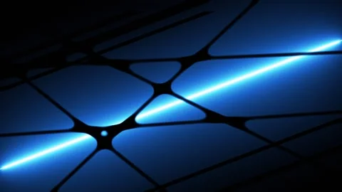 Dark blue abstract background with a glare Stock Footage 319329983