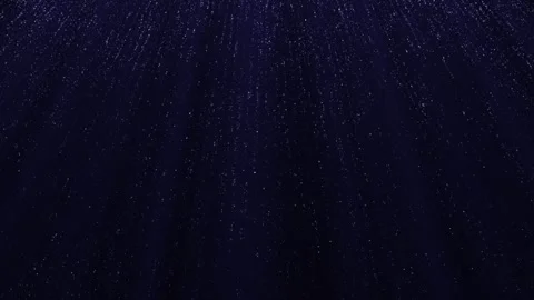 Dark blue abstract background with moving shiny blue particles up and down Stock Footage 258376317