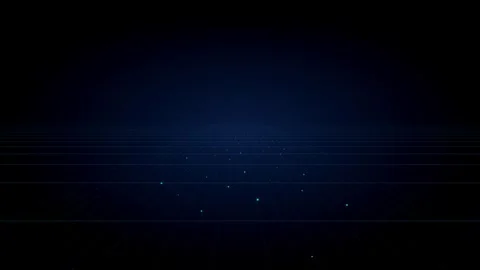 Dark Blue Abstract Background with Stars and Horizontal Lines Stock Footage 344512252