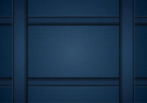 Dark blue abstract corporate tech background Illustrazione stock