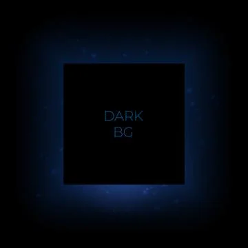 Dark blue abstract design with neon light and space for text. Night or space 库存插图