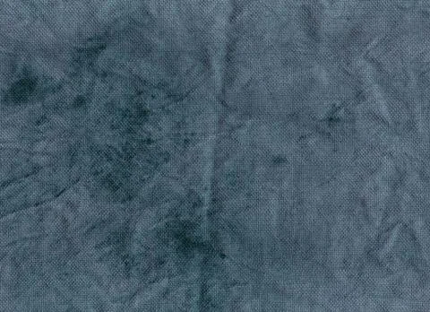 Dark blue abstract fabric background, manual dyeing of folds and spots Stock Illustration