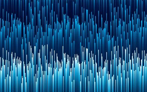 Dark blue abstract geometric background, vector illustration. Stock Illustration