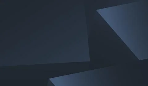 Dark blue abstract geometric background with modern minimalist shapes and Stock Illustration