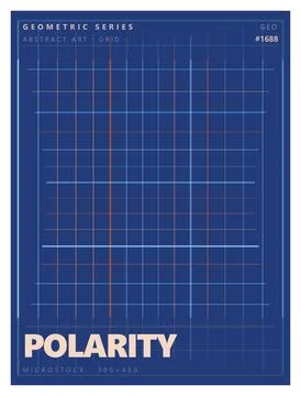 Dark blue abstract geometric grid design with thin intersecting line struct.. 스톡 일러스트