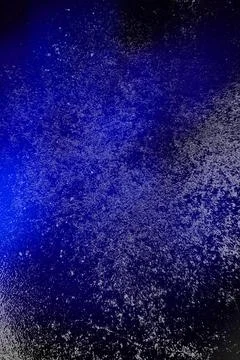 Dark blue abstract grunge texture background with grainy noise Stock Illustration