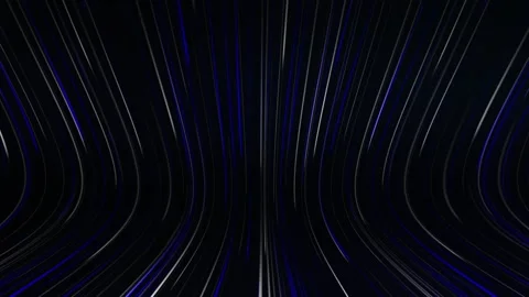 Dark Blue Abstract Light Lines Background With Subtle Motion Loop Stock-Footage 339543637