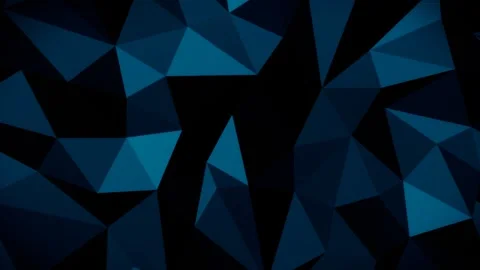 Dark Blue Abstract Low Poly Background Vídeos de archivo 321324831