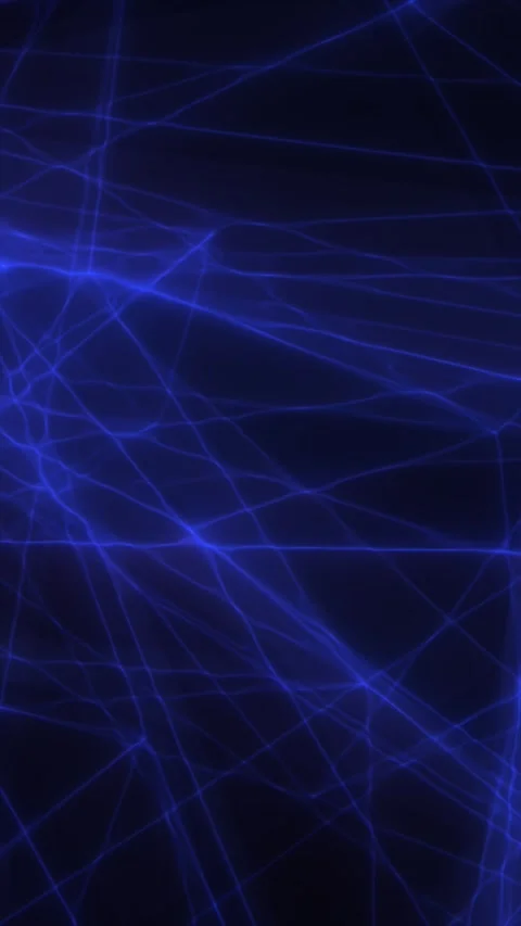 Dark blue abstract network of glowing lines and nodes, futuristic data conn.. Stock Footage 328005504