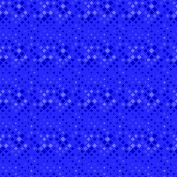 Dark blue abstract seamless diagonal square pattern background design Stockillustratie