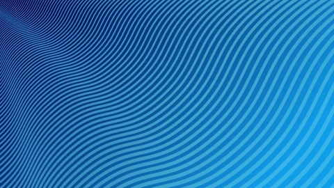 Dark Blue Abstract Wave Lines Seamless Loop Background Video stock 331569785