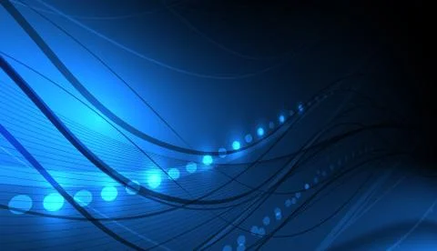 Dark blue abstraction Stock Illustration