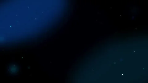 Dark blue and black abstract background with scattered glowing small white .. 動画素材 334945209