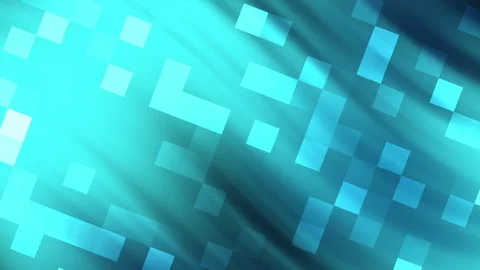 Dark blue and cyan gradient background with geometric shapes Vidéo 335923905