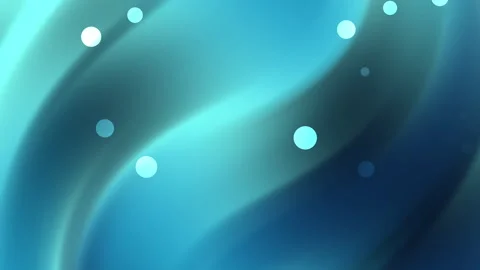 Dark blue and cyan gradient background with white dots Stock Footage 335924077