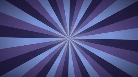 Dark Blue and Indigo Sunburst Motion Loop Stock Footage 343529892