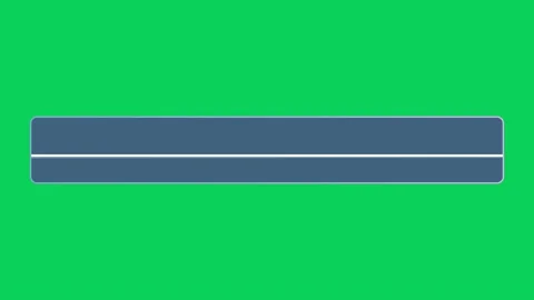 Dark Blue Animated Lower Third Green Screen Stock Footage 331765341