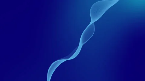 Dark blue background with abstract line combination Video stock 296786546