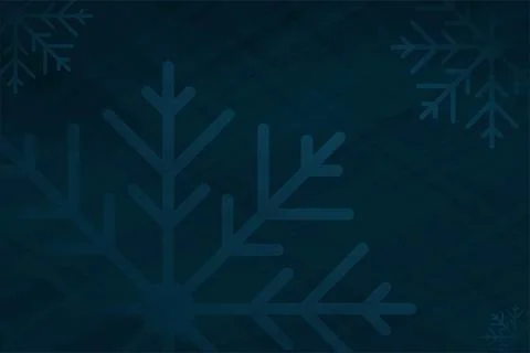 A dark blue background with delicate snowflake patterns, perfect for winter.. Stock Illustration