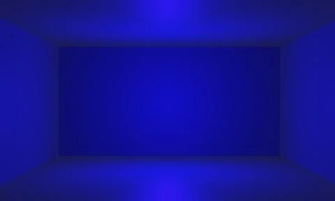 Dark blue background with gradient used for show product studio room Stock Illustration