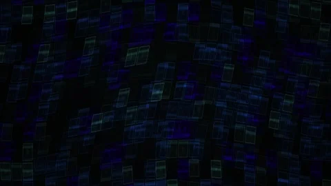 Dark blue background with green code. Stock Footage 340007206