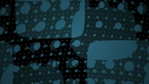 Dark blue background with molecular structure. Stock Footage 334678877