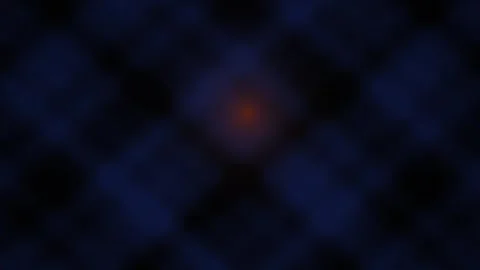 Dark Blue Background with Orange Circle. Stock Footage 334518545