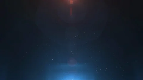 Dark blue background with starry and flare Stock Footage 109414187