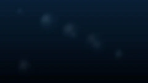 Dark blue background with subtle circular light patterns Stock Footage 336995273