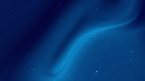 Dark blue background with subtle curve and scattered light blue dots Stock Footage 285059117