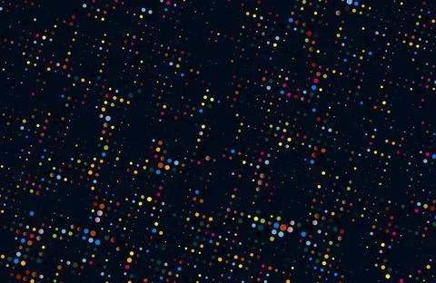 A dark blue background with white dots, a black background dots grunge effect, Illustrazione stock