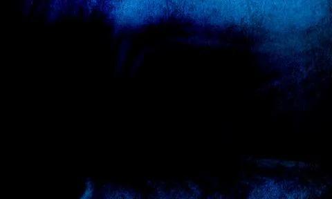 Dark Blue Black Grunge Texture Background with Distressed Rough Surface Stock Illustration