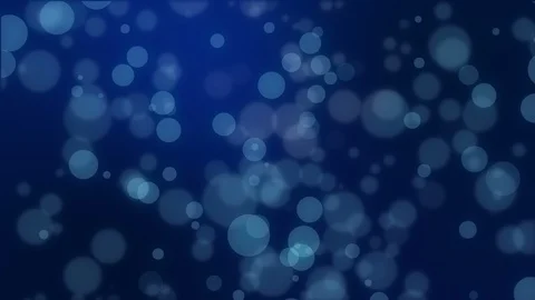 Dark blue bokeh lights background Stock Footage 85650508