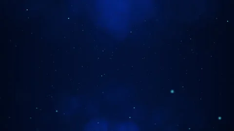 Dark blue bokeh particles glitter awards dust gradient abstract background. Stock Footage 247247222