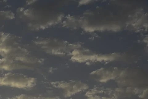The Dark Blue cloud on the sky. Stock Photos
