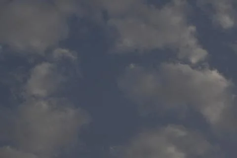 The Dark Blue cloud on the sky. Stock Photos