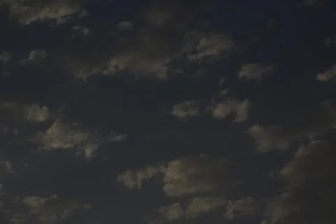 The Dark Blue cloud on the sky. Stock Photos