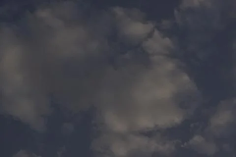 The Dark Blue cloud on the sky. Stock Photos