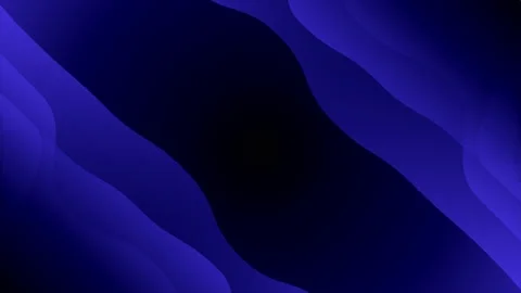 Dark blue color diagonal wavy pattern background, moving shape background Stock Footage 232654170