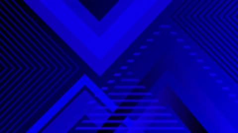 Dark blue color multiple triangular shapes element background Stock Footage 211259658
