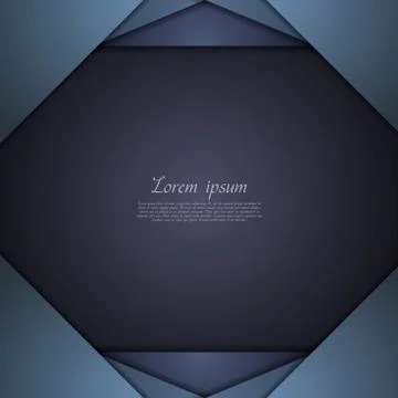 Dark blue corporate tech background Illustrazione stock