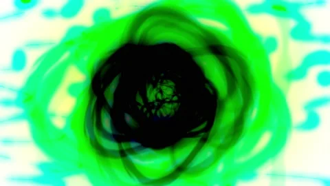 Dark blue curve string in glow background Stock Footage 208593883