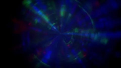 Dark Blue Cyber Radial Light Tunnel Abstract Background Seamless Loop Vídeo Stock 336862851